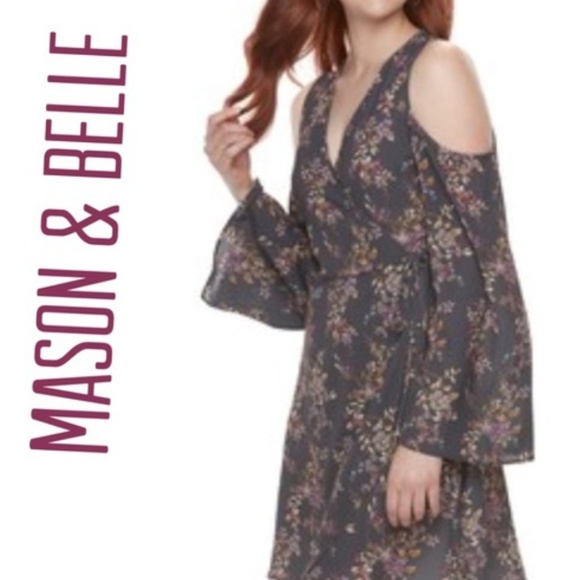 Mason & Belle Dresses & Skirts - Mason & Belle Cold Shoulder Dress NWT Mason & Belle Dresses & Skirts - Mason & Belle Cold Shoulder Dress NWT